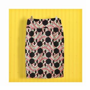 NWT LuLaRoe Minnie Mouse Pencil Skirt